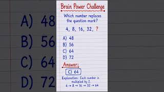 Brain Power Challenge | Can You Solve This? 🧠
