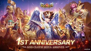 1st Anniversary Celebration Trailer  Saint Seiya: 