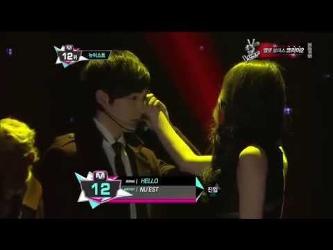 Live HD | 130221 NU'EST - Hello @ MNET M! Countdown