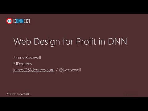 DNN Connect - Web Design for Profit - Device Intelligence and Image Optimisation in DNN
