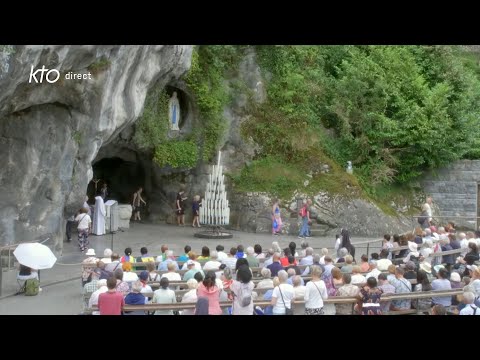 Chapelet du 26 juin 2025 à Lourdes