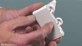 Whirlpool Refrigerator Repair: How to Replace the Shelf Retainer Bracket (Whirlpool # 61004466)