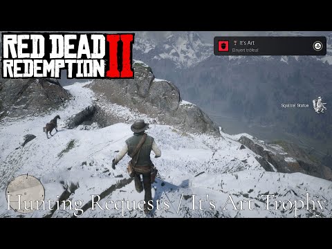 Red Dead Redemption 2 - Hunting Requests / It's Art Trophy