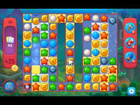 Fishdom Level 29 Hard Level