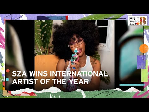 Youtube Video - SZA Takes Home 'Best International Artist' At The BRIT Awards Over Taylor Swift