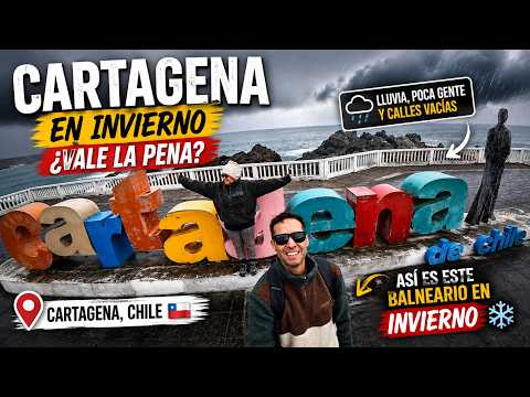 CARTAGENA CON LLUVIA 🌧️ | Así se vive este balneario en invierno #cartagena #litoraldechile #vlog