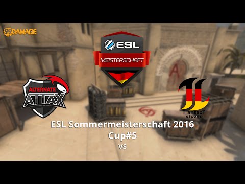 ALTERNATE aTTaX vs. TransacT | ESL Sommermeisterschaft 2016 Cup #5 | de_cache