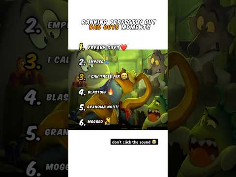 Ranking Bad Guys Moments 😭