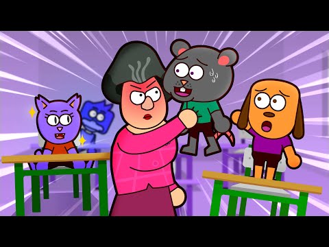Dogo e Ratch com Scary Teacher - A professora do Mal