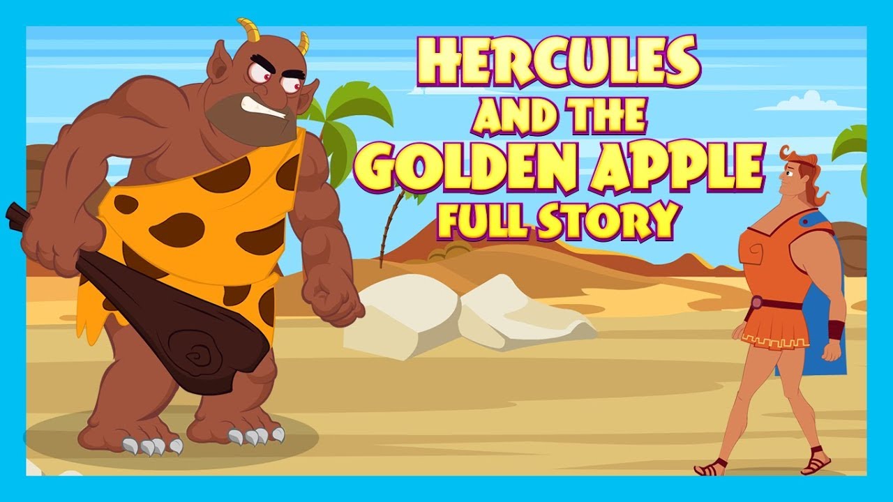 Hercules And The Golden Apple Full Story |Moral Kids Hut Stories | Tia and Tofu Storytelling