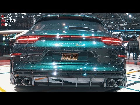 640HP Techart Grand GT (Porsche Panamera Turbo Sport Turismo) - Geneva Motorshow 2018