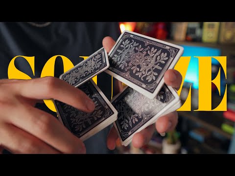 'SQUOZE' Cardistry Tutorial // Intermediate Card Shuffling