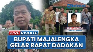 Rapat Dadakan di Tengah Kebun, Bupati Majalengka Survei Lokasi Sekolah Rakyat di Cigasong