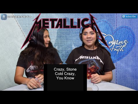 Two Girls React To Stone Cold Crazy lyrics by Metallica