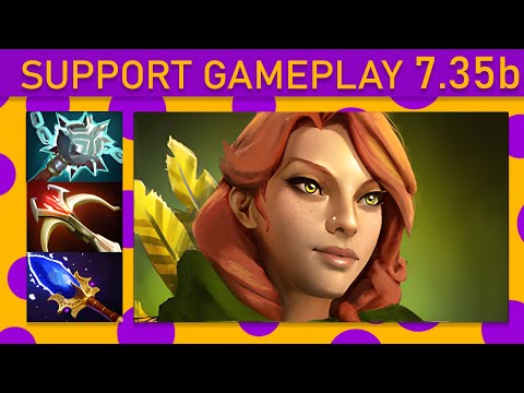 🌟Windranger 25+ Kills! Support Gameplay 7.35b - Dota 2 Top MMR