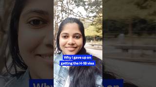 Thumbnail for Why this visa hopeful gave up on the American Dream amid the US's #H1B chaos. #workvisa #techjobs