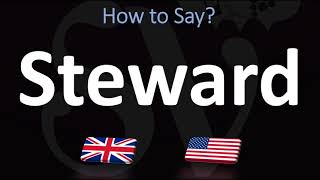 Download lagu How to Pronounce Steward? (2 WAYS!) UK/British Vs US/American English Pronunciation mp3