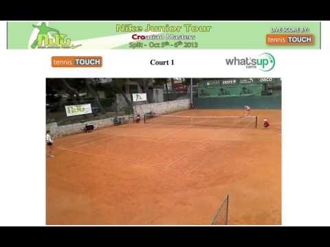 Nike Junior Tour Split 2013 - girlsU14 Final Sunjic - Boskovic