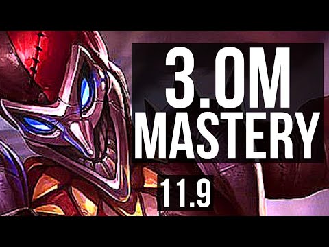 SHACO vs EVELYNN (JUNGLE) | 10/0/3, Rank 4 Shaco, 3.0M mastery, Legendary | EUW Grandmaster | v11.9