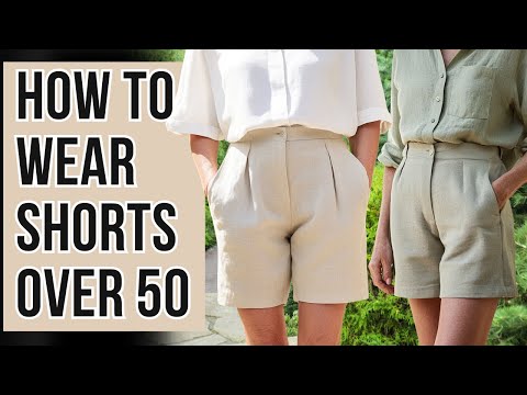 Part of a video titled Top 5 Shorts That Flatter Women Over 50 (And What to Avoid!) - YouTube