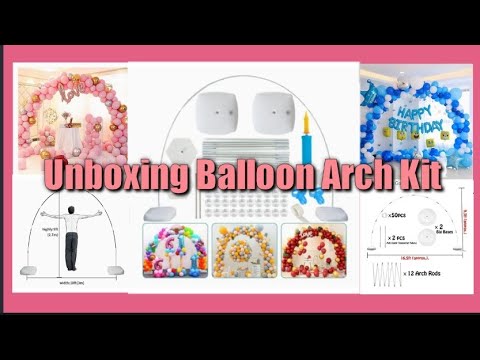 Unboxing Balloon Arch Kit from Amazon ae || Lordz Love DIY