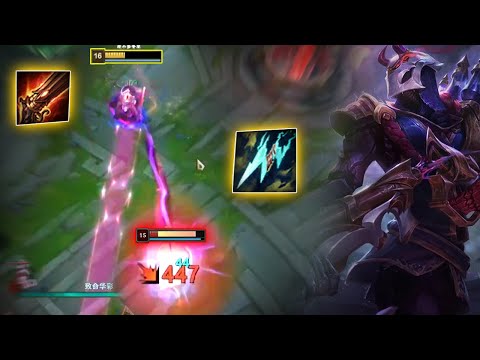 This JHIN Mechanic is STORMING Master Elo - jhin vs TWITCH / E.sub