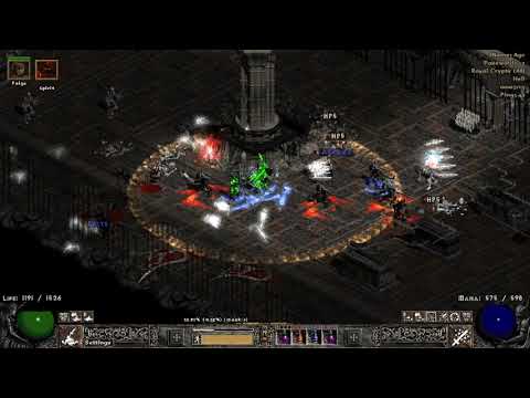 PD2 S8 Week 1 Ice Barrage Sorc Royal Crypt Run (247% density, +1 area level)