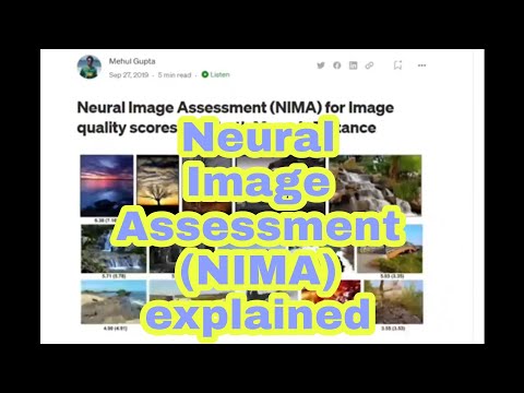 NIMA (Neural Image Assessment) by Google for scoring images explained