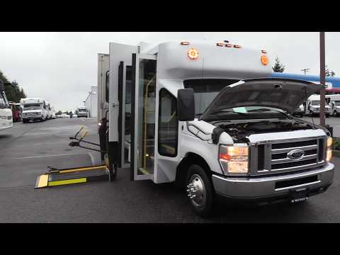 2012 Ford Eldorado Aerotech 13 Passenger ADA Shuttle Bus - S13100
