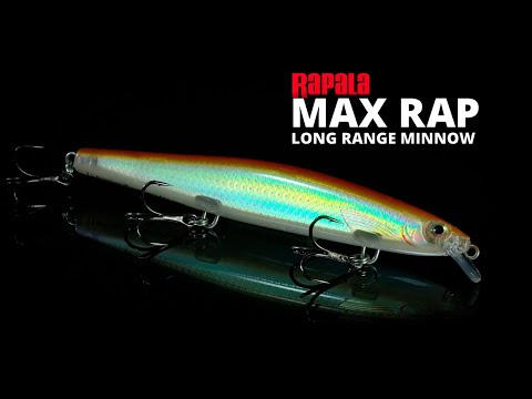 Vídeo Isca Rapala Long Range Minnow 12 Maxrap - MXLM-12