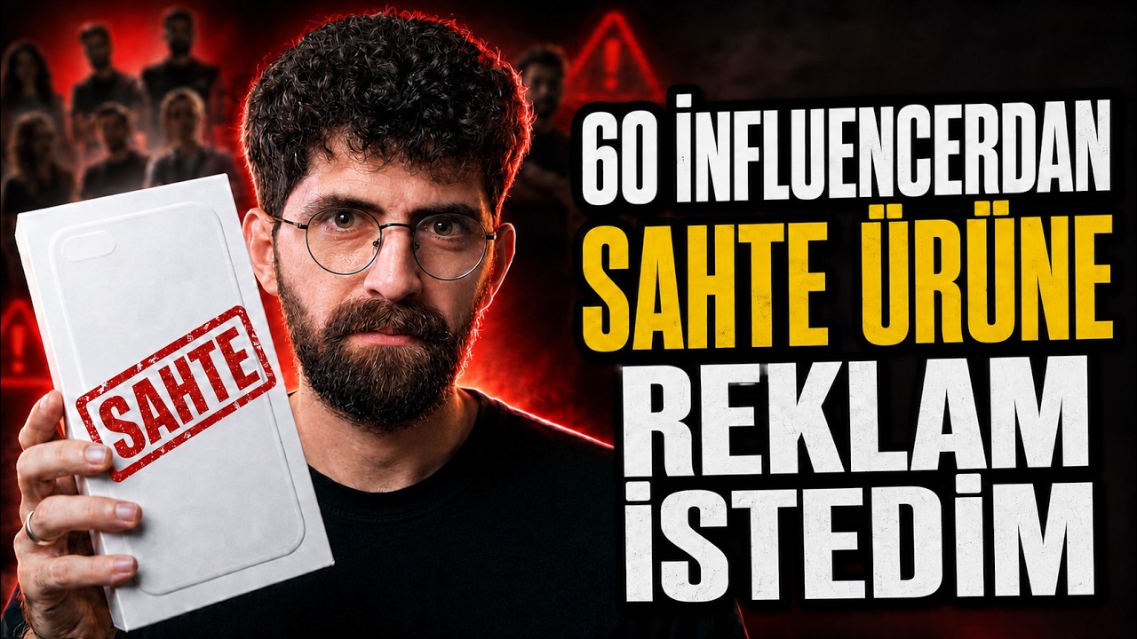SAHTE BİR MARKAYLA 60 INFLUENCERDAN REKLAM İSTEDİM!