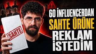 SAHTE BİR MARKAYLA 60 INFLUENCERDAN REKLAM İSTEDİM!