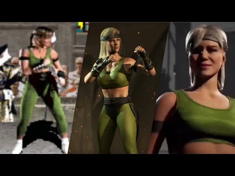 Evolution of Klassic Sonya Blade Mortal Kombat (1992-2023)
