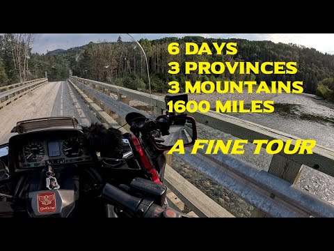 6 Days, 3 Provinces, 3 Mountains, 1600 Miles  - A Fine Tour