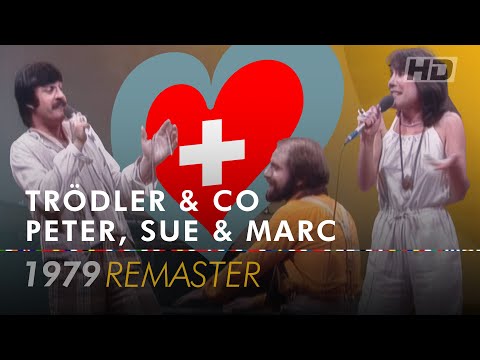 TRÖDLER UND CO – PETER, SUE & MARC 🇨🇭 | Switzerland | Eurovision Song Contest 1979 [HD Remaster]