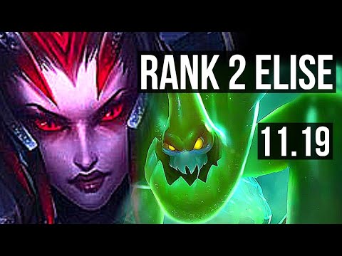 ELISE vs ZAC (JUNGLE) | Rank 2 Elise, 5/3/15 | NA Challenger | v11.19