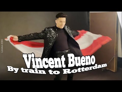 Vincent Bueno after acoustic performance "Amen" Eurovision Austria 2021