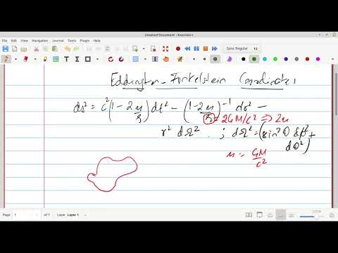 Eddington-Finkelstein Coordinate System for beginners!
