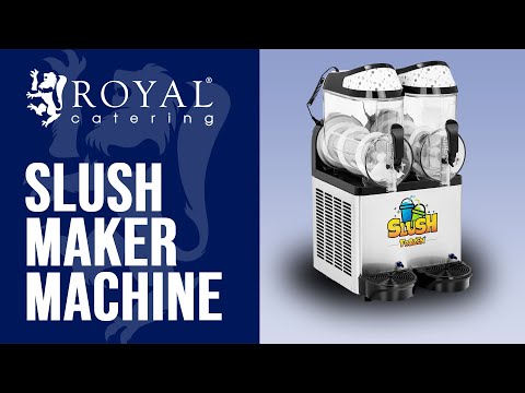 Video - Slush Puppy Machine - 2 x 10 L - LED