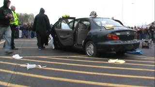 preview picture of video 'Mock car accident 2012 at Pymatuning Valley High School'