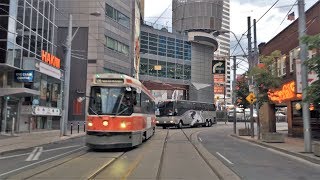 Driving Downtown - Toronto Centre 4K - Canada