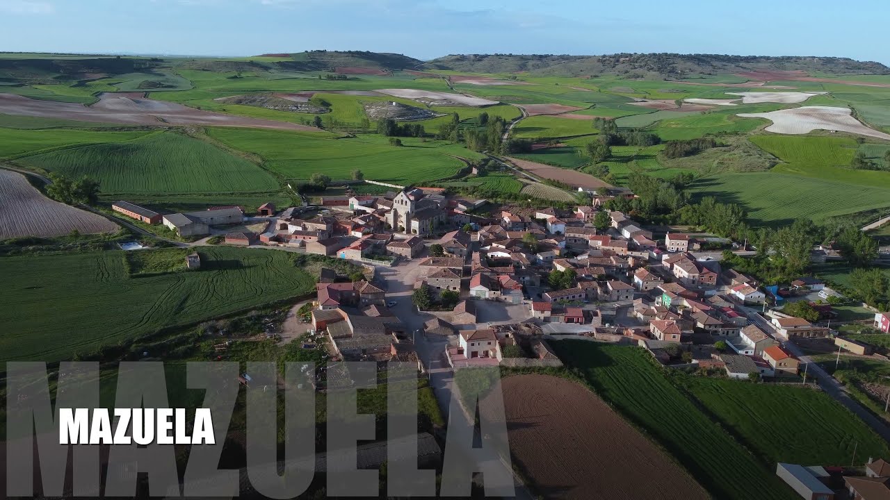 Vistas aéreas de Mazuela