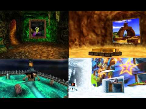 Banjo-Kazooie Music [NORMAL] - MEDLEY OF "Gruntilda's Lair" Themes I VGM Medley #10