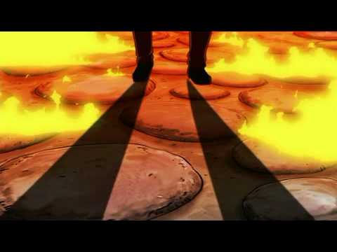 Akainu recovering from the attacks.. most epic villain  in OnePiece