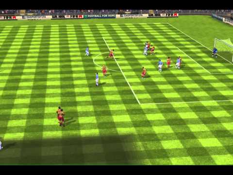FIFA 14 iPhone/iPad - AA CARAS vs. FC Barcelona