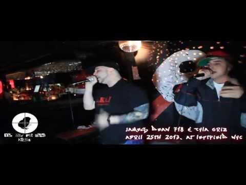 James Dean 718 and Tyla Griz Footage at LeftField NYC April 25, 2013