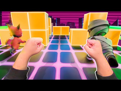 JOGUEI STUMBLE GUYS NA VIDA REAL!