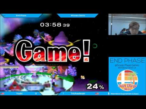 End Phase #1 - SSBM-T | Trichael Man vs B2S | Yoshi - Singles WSF - SSBM