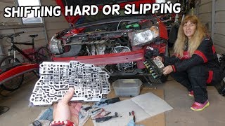 WHY TRANSMISSION SHIFT HARD OR SLIPPING CHEVROLET GMC BUICK 6T30 6T35 6T40 6T45 6T50