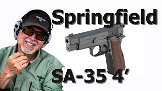 Springfield Armory SA-35 4 inch FIRST LOOK 🔥 New Compact Hi-Power?! Range Test & Full Review 1780